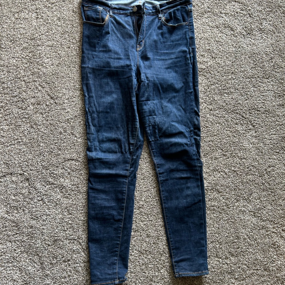 Old Navy size 14 Rockstar sculpting dark denim jeans